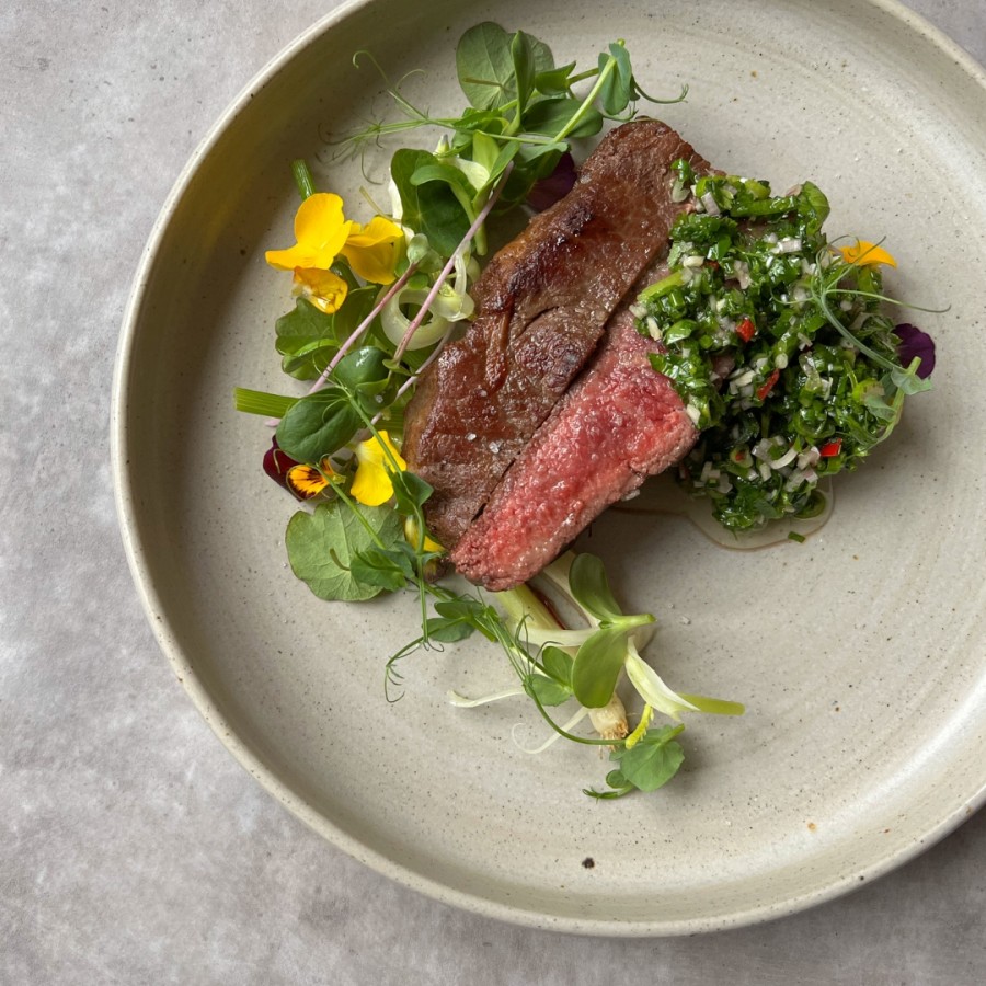 Entrecote met chimichurri Entrecote met chimichurri